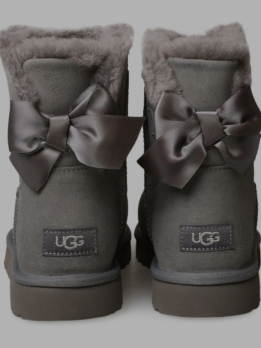 UGG Bailey Bow Boot Glimmer - Gray